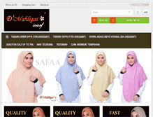 Tablet Screenshot of dmahligaiscarf.com